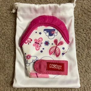 Add On: NEW Nuby teething mitten one side